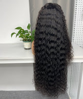 Burmese Virgin Custom Frontal Wig High-end HD #1B 13x4 13x6